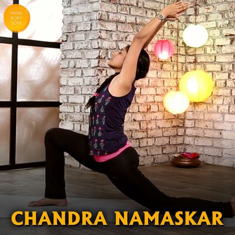 Moon Salutation Yoga, Chandra Namaskar, Fitness Friday, Sun Salutations, Friday Workout, Sun Salutation, Moon Sun, Mind Body Soul, Body And Soul