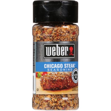 Weber Chicago Steak Seasoning - Weber Seasonings Chicago Steak Seasoning Recipe, Steak Seasoning Recipe, Season Steak Recipes, Delicious Steak, Grilled Roast, Pork Chop Recipes Baked, Spice Mix Recipes, Seasoning Recipe, Steak Cuts