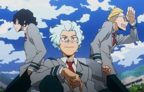 My Hero Academia - Shota Aizawa, Oboro Shirakumo and Hizashi Yamada Aizawa Shouta, My Hero Academia Shouto, Boku No Hero Academia Funny, My Hero Academia Episodes, Izuku Midoriya, An Anime, Super Powers, Boku No Hero Academia, Anime Character