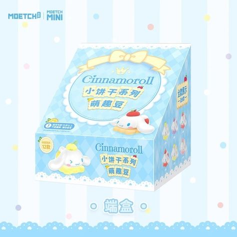 Sanrio Cinnamoroll Moetch Mini Blind Box | Little Cookies Series Moetch Bean https://kyoota.com/products/sanrio-cinnamoroll-moetch-mini-blind-box-little-cookies-series-moetch-bean Kyoota #Hot Sanrio Cinnamoroll, Mini Blinds, Mini Cute, Packing Design, Children's Toys, Blind Box, Box Design, Kids Toys, Biscuits