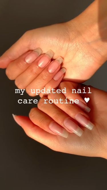 *UPDATED* nail care routine 😍 Nail Growth Tips, Long Natural Nails, Natural Nail Care, Nail Care Routine, Nail Care Tips, How To Grow Nails, Nail Oil, Eat Better, Nail Fungus