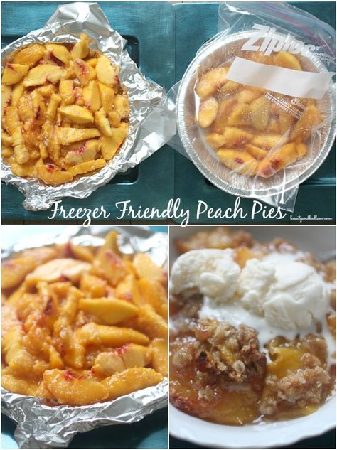 Fresh Peach Pie Filling, Homemade Peach Pie Filling, Peach Pie Filling Recipes, Homemade Peach Pie, Freezing Peaches, Peach Pie Recipe, Fresh Peach Pie, Peach Pie Recipes, Gunny Sack