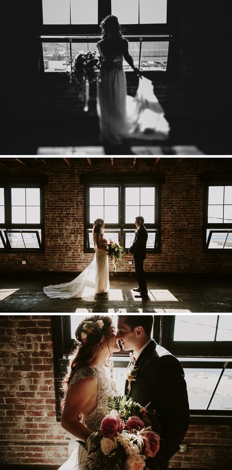 Brick Wedding Photos, Industrial Warehouse Wedding, Industrial Wedding Photoshoot, Industrial Wedding Photography, Industrial Wedding Dress, Warehouse Photoshoot, Industrial Wedding Photos, Urban Wedding Photography, Susie Cakes