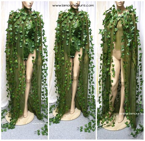 Poison Ivy Kostüm, Mother Nature Costume, Ivy Costume, Poison Ivy Cosplay, Poison Ivy Costumes, Show Girl, Cape Costume, Batman Costume, Kostum Cosplay