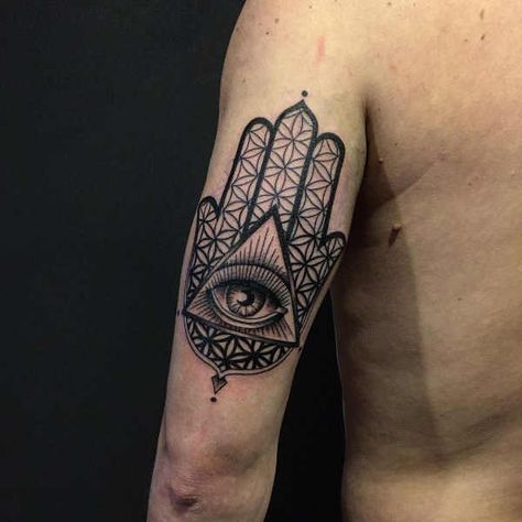 Hamsa Tattoo Design, Hamsa Hand Tattoo, Sketch Style Tattoos, Camera Cartoon, Hamsa Tattoo, Realistic Eye, Hand Tattoo, Hand Of Fatima, Tattoo Design Drawings