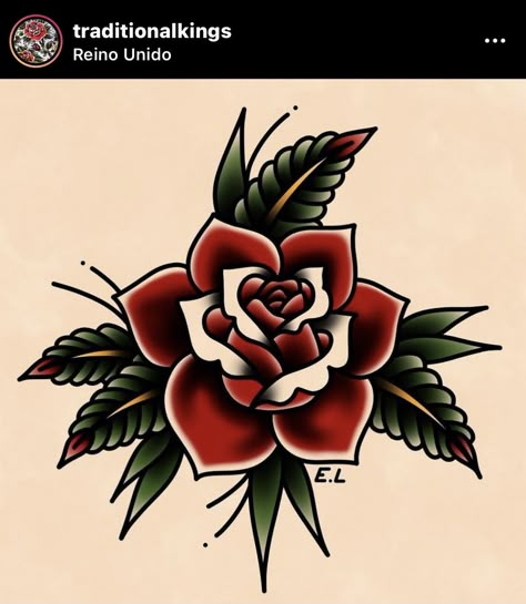 American Traditional Rose Tattoo Design, Traditional Rose Outline, Back Coverup Tattoo, Traditional Tattoo Sleeve Women, American Traditional Roses, Tattoo Sleeve Traditional, Tattoo Sleeve Women, American Traditional Rose, Rose Vine Tattoos