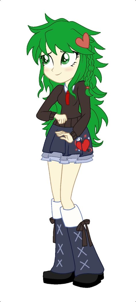 Mlp Equestria Girls Oc, Mlp Equestria, My Little Pony Equestria, Equestria Girl, Mlp Equestria Girls, My Little Pony Drawing, Easy Doodles Drawings, Girl Standing, Pony Drawing