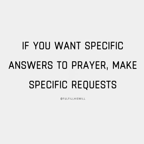 Go boldly to God with specific prayers! 🙏🏽 #FULFILLHISWILL #FHW Bold Prayers, Prayer Life, Spiritual Words, Be Bold, Fact Quotes, Spirituality, Quotes, Instagram