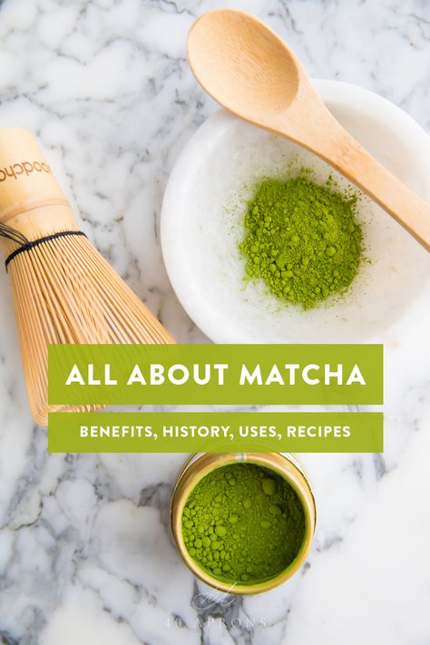 Have you heard of matcha green tea powder and wonder what it is? Learn more about the history of this Japanese superfood, the taste, its health benefits and how to incorporate it into your healthy diet. #matcha #greentea #nootropics #wellness #tea Matcha Powder Benefits, What Is Matcha, Green Tea Smoothie, Matcha Benefits, Snack Prep, Smoothie Prep, Easy Clean Eating, Matcha Green Tea Powder, Green Tea Powder