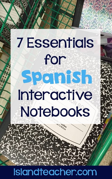 Spanish Interactive Notebook, Interactive Notebooks Templates, Spanish Classroom Activities, Spanish Curriculum, Middle School Spanish, Spanish Lesson Plans, Notebook Templates, High School Spanish, Spanish Teaching Resources