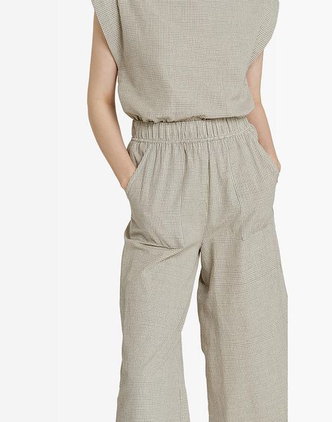 Women's Wide Leg Pants | Madewell Shorts Sewing, High Waisted Wide Leg Pants, Womens Wide Leg Pants, Cotton Textile, Fashion Industry, Women Artisans, Social Justice, Cropped Pants, Industrial Style