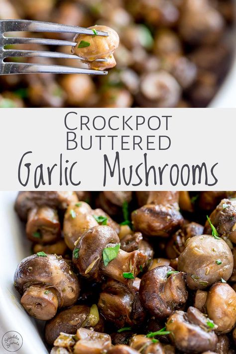 Mushroom Recipes Crockpot, Burgundy Mushrooms, Keto Turkey, Butter Mushrooms, Steak Dinner Sides, Easy Side Dishes, Mushroom Side Dishes, Traditional Turkey, Steak Dinners