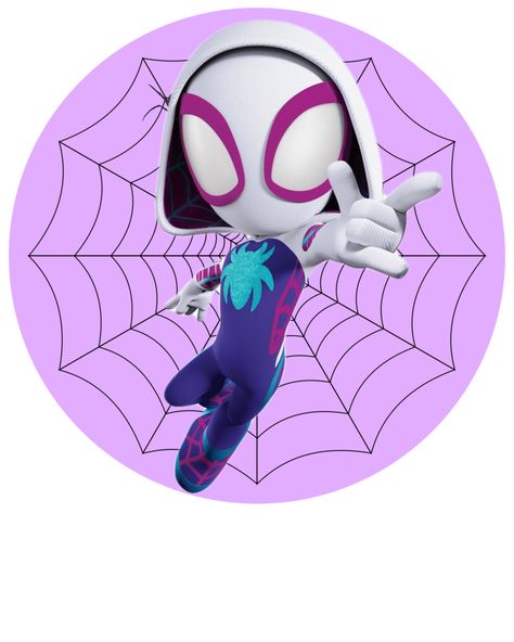 Spidey Ghost Spider Birthday, Gwen Ghost Spider Birthday Party, Spider Gwen Birthday Party Ideas, Ghost Spider Birthday Party Ideas, Ghost Spider Wallpaper, Spidergirl Birthday Party, Ghost Spider Birthday Party, Spiderman Woman, Spiderman Gwen