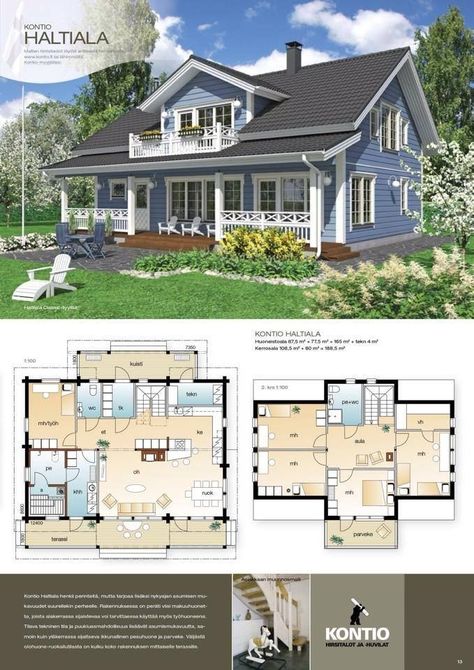 Quonset Homes, Small House Layout, Vintage House Plans, Sims House Plans, American House, House Construction Plan, Fancy Houses, Casa Exterior, Countryside House