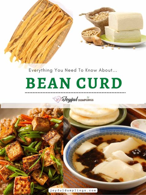 Dried Bean Curd Recipe, Bean Curd Recipe, Bean Curd Skin, Dry Beans Recipe, Tofu Soup, Fried Beans, Khao Soi, Vegan Pumpkin Spice, Cooking Dried Beans