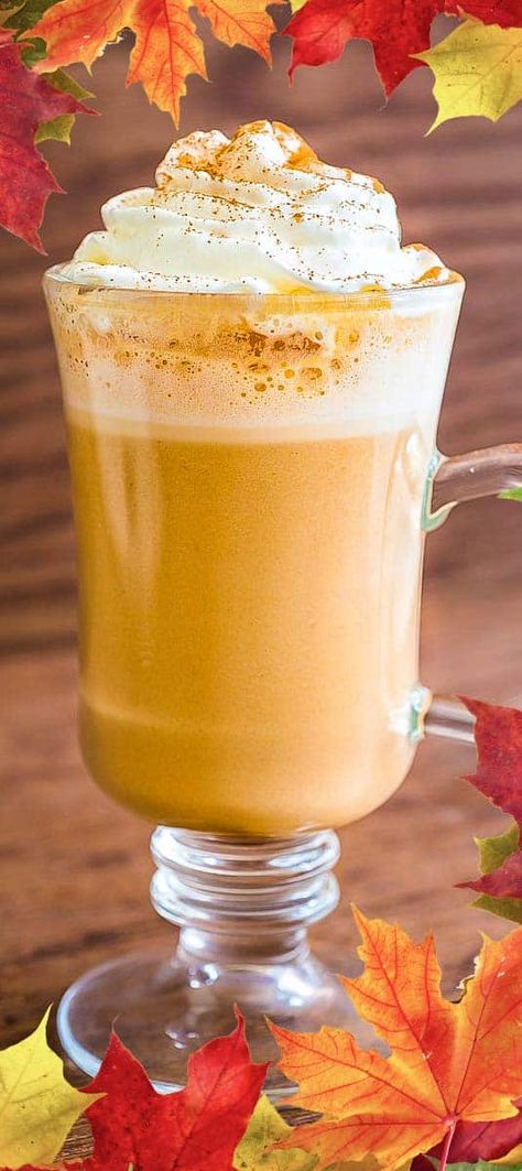 Copycat Starbucks Pumpkin Spice Latte, Espresso Drink Recipes, Boozy Treats, Pumpkin Spice Latte Recipe, Cappuccino Recipe, Nespresso Recipes, Starbucks Pumpkin Spice Latte, Pumpkin Treats, Drink At Home