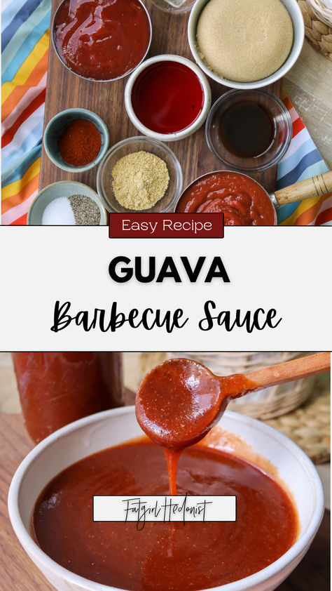 Guava Bbq Sauce, Pollo Tropical, Guava Recipes, Chicken Ribs, Salsa Sauce, Barbecue Sauce Recipes, Homemade Barbecue Sauce, Bbq Sauce Recipe, Hawaiian Food