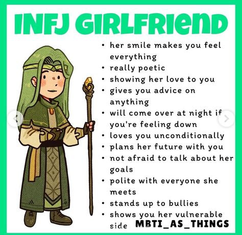 Enfj Girlfriend, Infj Core, Infj Relationships, Infj And Entp, Personalidad Infj, Infj Traits, Infj Characters, Infj Psychology, Infj Things