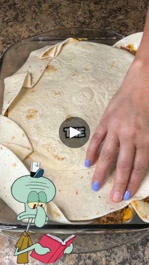 1.2M views · 201K reactions | Crunchwrap casserole🤤🤤
.
.
#EasyRecipes #cook #squidward #usa | Squidward Cooks Crunch Wrap Casserole, Crunchwrap Casserole, Chicken Bake Dinner, Wrap Casserole, Biscuit Gravy Casserole, Crescent Dough Recipes, Biscuit Gravy, Bake Dinner, Cleansing Recipes