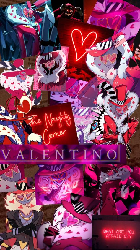 Valentino Hazbin, Collage Board, Cool Wallpapers Art, Hotel Art, Hazbin Hotel, Cool Wallpaper, Art Wallpaper, Anime Boy, Favorite Character