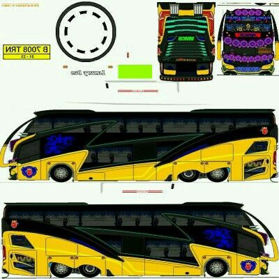 Jet Bus Livery Hd, Bus Skins, Bus Template, Mod Bussid, Crown Stencil, Bus Livery, St Bus, Bus Drawing, Bus Simulator Indonesia Skin Kerala Hd