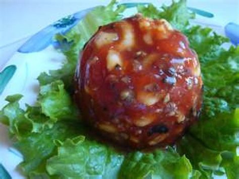 I serve this at parties all the time. I usually put a variety of crackers with it for people to eat. Aspic Recipes, Tomato Aspic Recipe, Tomato Aspic, Aspic Recipe, Moldy Food, Pickle Drinks, Recipes Using Dill, Seafood Salads, Dill Pickle Vodka