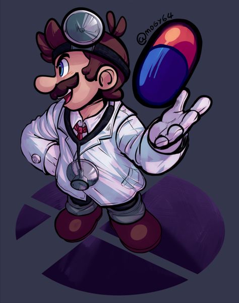 Luigi Art, Mario Y Luigi, Dr Mario, Mario Fan Art, Mario Stuff, Geeky Art, Mario Games, Super Mario Art, Super Mario World