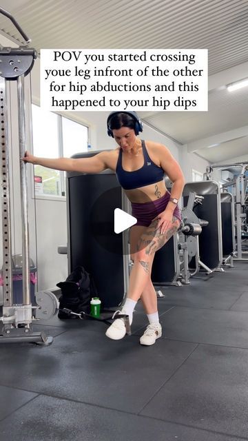 Madeline Snacks | Womens Fat Loss Coach on Instagram: "🫢⬇️ THIS

Cable abductions are a game-changer for targeting your glute medius muscles. 

This exercise works BETTER by contracting and extending the muscle, causing micro-tears that lead to growth and strengthening. 

The point with crossing over your leg in front of the other is you’re creating a bigger stretch and harder contraction of the muscle making it grow more🔥 

The best part? It’s especially effective for building the elusive “side booty” that can help fill out the glutes and create an illusion for your hip dips 

(remember, hip dips are just a natural part of your bone structure… The dip is literally because there’s no muscle there - it’s all about building the muscle around them to create a fuller look!).

Combine cable a Hip Exercises For Women Bigger, Glute Medius, Bone Structure, Hips Dips, Fitness Plan, The Dip, Leg Muscles, Hip Workout, Game Changer