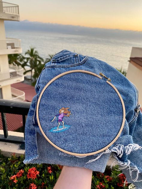 #hawaii #vacation #mexico #embroidery #crafts #fashion Mexico Embroidery, Surfer Shorts, Clothes Embroidery, Embroidery Crafts, Clothes Embroidery Diy, Embroidery Diy, Embroidery On Clothes, Hawaii Vacation, New Hobbies