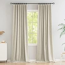 Drapes For Bedroom, Thick Curtains, Farmhouse Room, Belt Ring, Pinch Pleat Curtains, Insulated Curtains, Curtain Sizes, Drape Panel, Thermal Curtains