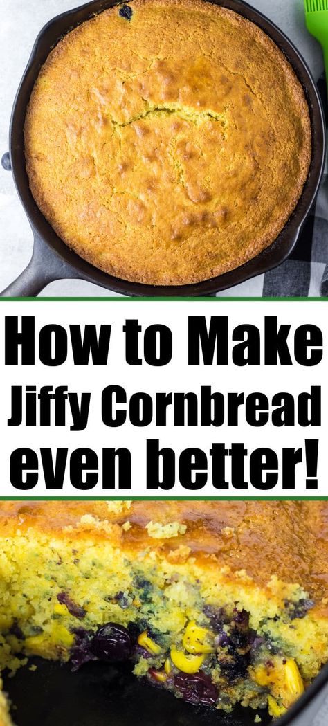 Buttermilk Skillet Cornbread, Leftover Cornbread, Best Cornbread Recipe, How To Make Cornbread, Farm Recipes, Skillet Bread, With Cornbread, Skillet Cornbread, Jiffy Cornbread