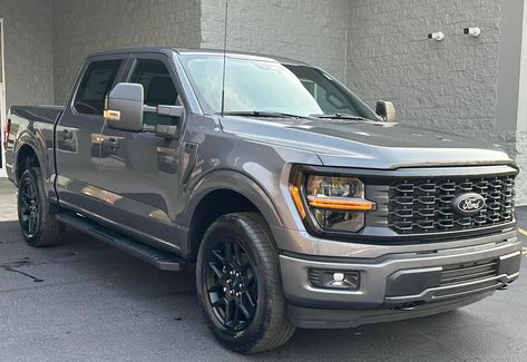 Ford F-150 XL STX Sport Black Appearance Pack Ford Motor, Ford F 150, Ford Trucks, Ford F150, Pickup Trucks, Ford, Trucks, Quick Saves, Black