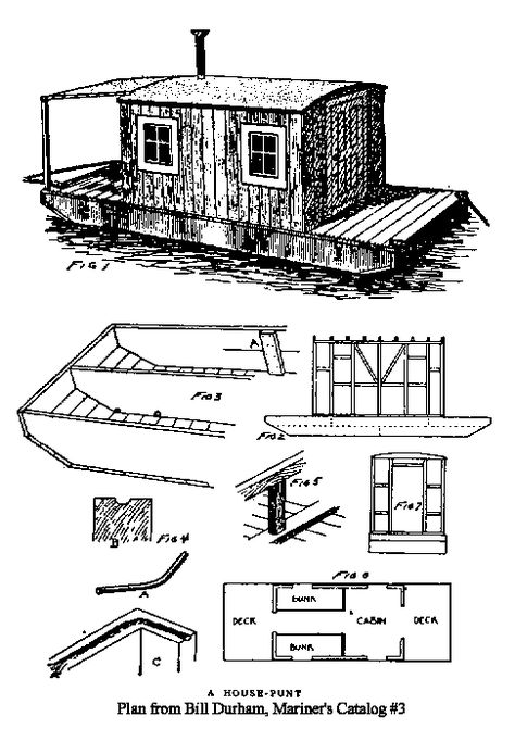 Small Houseboats, Pontoon Houseboat, Shanty Boat, Wood Boat Plans, Tiny House Blog, Build Your Own Boat, Diy Boat, Boat Building Plans, Boat House