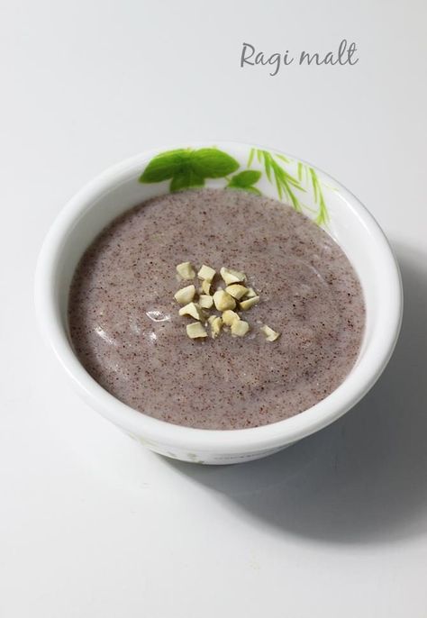 Ragi malt - Ragi porridge or java - Ragi recipes Java Recipe, Ragi Porridge, Breakfast List, Malt Recipe, Eating Clean Recipes, Ragi Recipes, Millet Porridge, Finger Millet, Malaysian Recipes