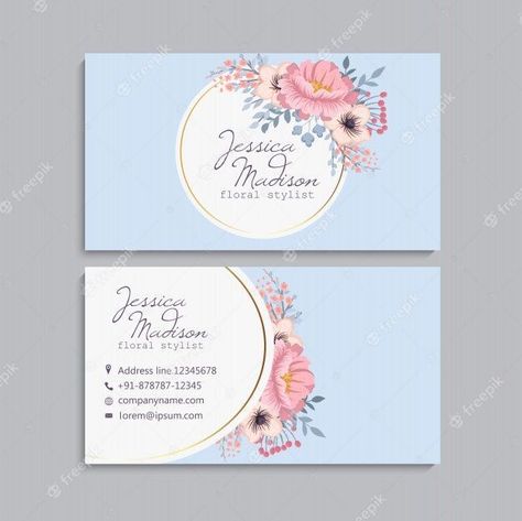 Customizable 200/500Pcs Premium Pink Business Cards-Customized Double-sided Color Printing, Recyclable Coated Paper, Add Pictures or Logos (No Additional Charge) Business Card Free Template, Business Cards Beauty, Business Card Design Minimal, Free Business Card Design, Cute Business Cards, Bakery Business Cards, Pink Business Card, Beautiful Business Card, Floral Business Cards