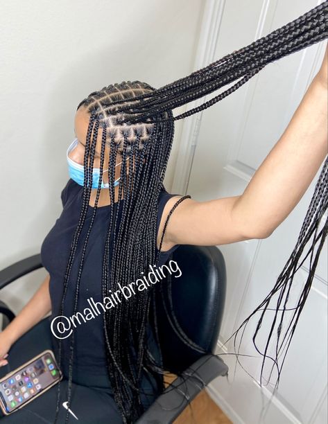 Knotless braids Knotless Braids Small Long, Tiny Knotless Box Braids, Medium Part Knotless Braids, Medium Small Knotless Braids, Mini Knotless Box Braids, Medium Knotless Box Braids Long, Medium Knotless Box Braids Medium Length, Knotless Small Braids, Knotless Box Braids Small Medium