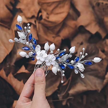 Handmade Bridal Hair Accessories, Bride Wedding Hair, Bridal Hair Accessories Flower, Pearl Bride, Wedding Hair Piece, Bride Tiara, Bridal Wedding Hair, Crystal Hair Pins, Crystal Headpiece