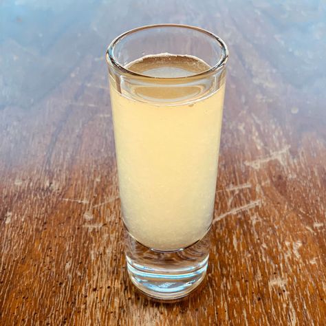 Water Moccasin Shot Recipe, Popular Shots, Jameson Irish Whiskey, Sour Mix, Popular Drinks, Lemon Lime Soda, Peach Schnapps, Shot Recipes, Shot Photo