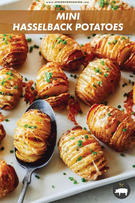 Cheesy Hasselback Potatoes, Mini Hasselback Potatoes, Healthy Cauliflower Recipes, Cheesy Potato Gratin, Potato Recipes Healthy, Recipes Sweet Potato, Sweet Potato Fritters, Cheesy Potatoes Recipe, Sweet Potato Recipes Healthy