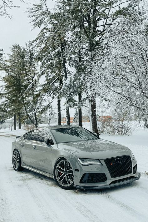 Is Audis Good In The Snow? (Answered) About Cars, Audi Rs, To The Mountains, Snow Mountain, Car Brand, German Cars, Cabin Homes, Audi Rs7, Wagons