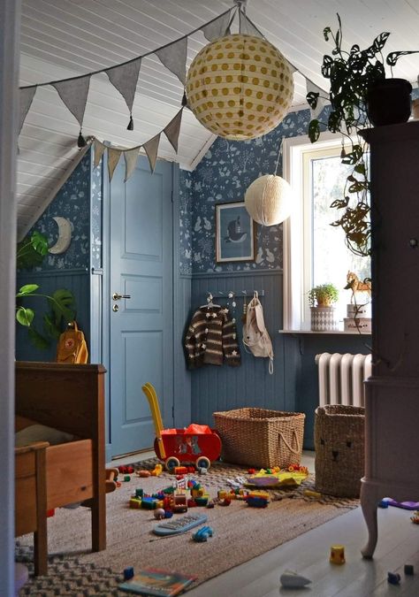 Nursery Themes For Girls, Magical Kids Room, Bedroom Wall Decor Ideas, Vintage Kids Room, Whimsical Bedroom, Toddler Boy Room Decor, Kids Rooms Inspo, Toddler Girl Room, Kids Bedroom Inspiration