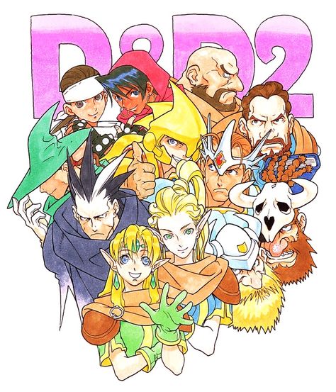 Heroes Artwork - Dungeons & Dragons: Shadow over Mystara Art Gallery Shadow Over Mystara, Kinu Nishimura, Capcom Characters, Fantasy Inspo, Doom 1, Capcom Art, Japanese Games, Hero's Journey, Dungeons Dragons