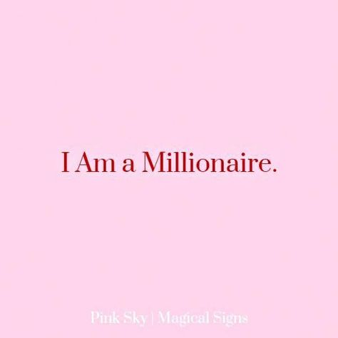 I Am A Millionaire, Inspirerende Ord, Vision Board Photos, Vision Board Pictures, Dream Vision Board, Life Vision Board, Vision Board Affirmations, Vision Board Manifestation, Motiverende Quotes