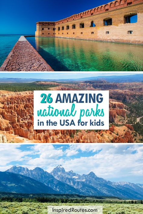 Vacations With Kids, American National Parks, Dry Tortugas, Best National Parks, Travel North America, Hiking National Parks, Family Vacation Ideas, National Park Road Trip, National Park Vacation