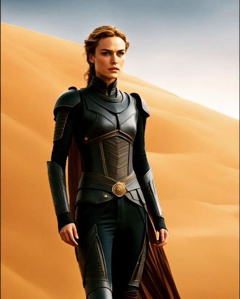 Shout-out to @nightcafestudio for the beautiful presentation of Keira Knightley as Siona Atreides from God-Emperor of Dune. Siona Atreides, God Emperor Of Dune, Keira Knightley, Crown Royal, Shout Out, Presentation