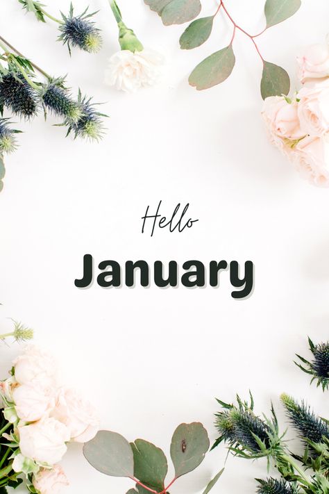 Hello January Wallpaper, January Wallpaper, Gainesville Georgia, Hello January, Handmade Birdhouses, Eucalyptus Oil, Upcycled Jewelry, Cute Wallpaper Backgrounds, Wallpaper Ideas