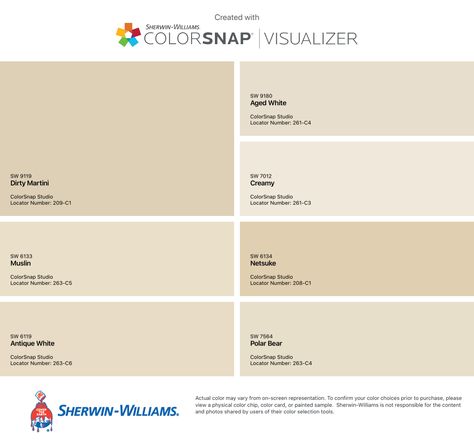 Balanced Beige Sherwin Williams, Kitchen Color Ideas, Beige Kitchen Cabinets, Warm Neutral Paint Colors, Two Tone Walls, Balanced Beige, Blue Wall Colors, Beige Cabinets, Beige Paint