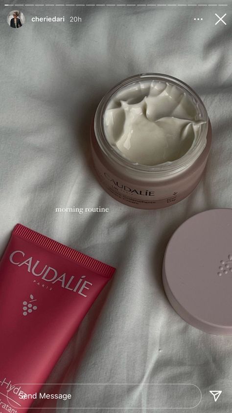 Caudalie Skincare Aesthetic, Skincare Obsession, Cybercore Aesthetic, Cosmetic Creative, Skin Care Tutorial, Coffee Obsession, Dope Makeup, Happy Skin, Aesthetic Grunge