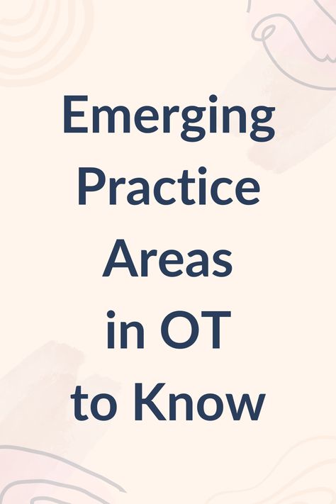 We're covering four emerging practice areas in occupational therapy that you can dive into yourself! Pnf Techniques Occupational Therapy, Pnf Techniques, Teaching Games, Occupational Therapy Activities, Home Exercise Program, Teaching Game, Environmental Research, Holistic Care, Minute To Win It