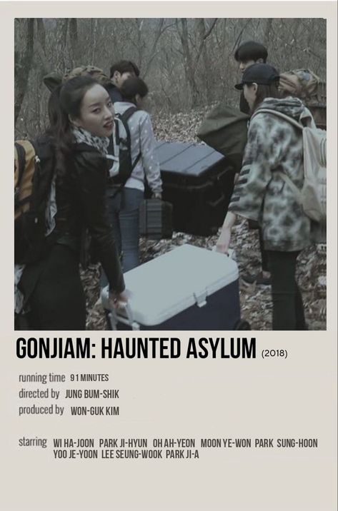 Ig: (Ministonemlol) #: terror horror Haunted movie show poster like 2018 korean Gonjiam Haunted Asylum Poster, Ghost Mansion Korean Movie, Horror Korean Movie, Gonjiam Haunted Asylum, Korean Horror Movies, Asian Horror Movies, Haunted Asylum, Horror Core, Asian Horror